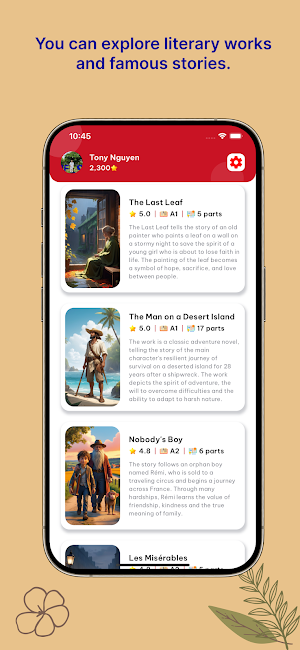 EchoStory - Learn English Screenshot 1