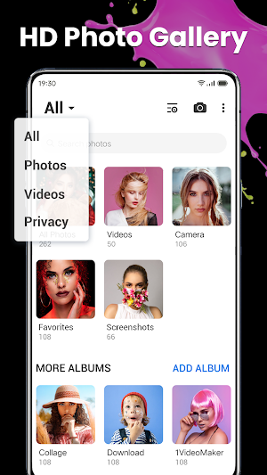 Gallery - Photo Gallery Album & Hide Pictures Screenshot 0