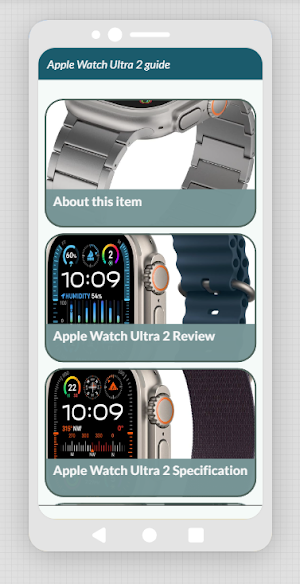 Apple Watch Ultra 2  App Guide Screenshot 2