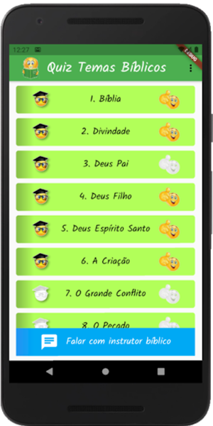 Quiz Temas Bíblicos Screenshot 2