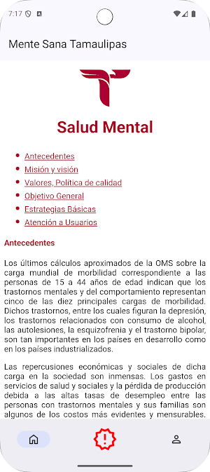 Mente Sana Tamaulipas Screenshot 1