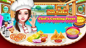 Desi Food : Chef's Express Masala Cooking Madness Screenshot 0