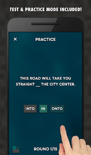 Prepositions Test & Practice Screenshot 2