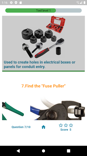 Electrician Quiz Game Screenshot 2