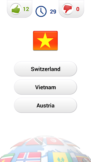 Flags Quiz - Guess the Country Screenshot 2