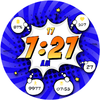 Comic Pow Watch Face 2026
