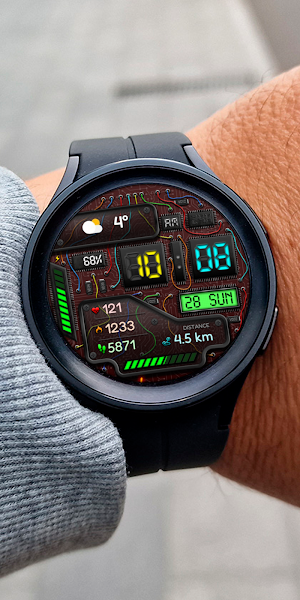 DIGI SATUNAR URX40 Watch face Screenshot 2