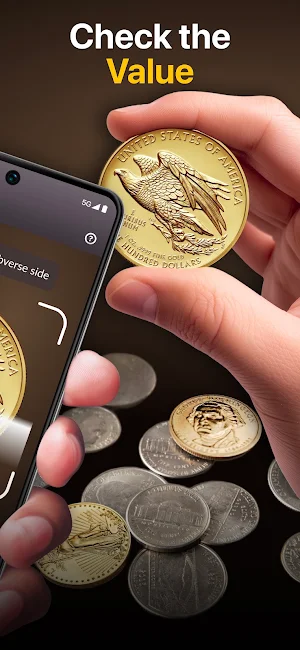 Coin Scanner・Value Identifier Screenshot 1