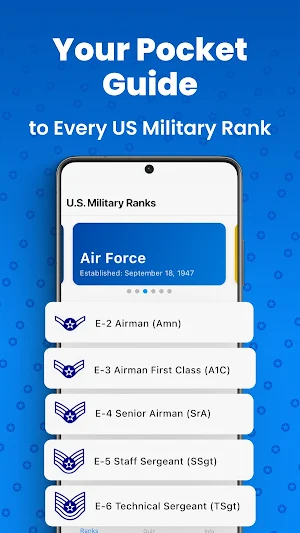 US Military Ranks Screenshot 3
