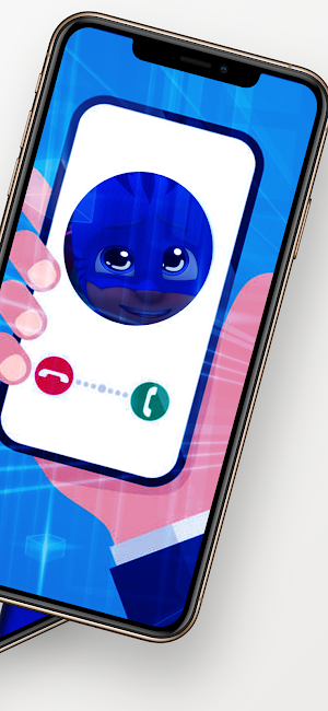Fake Call Moonlight Heroes Screenshot 1