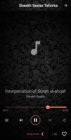 Sheekh Saalax Tafsirka Offline Screenshot 3
