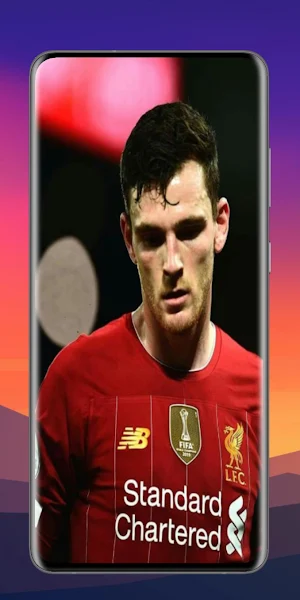 Andrew Robertson 4K Wallpaper Screenshot 3