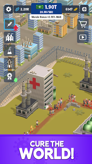 Zombie Corp: Cure the Horde Screenshot 3