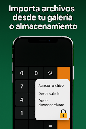 Calcs - Ocultar Fotos y Videos Screenshot 3