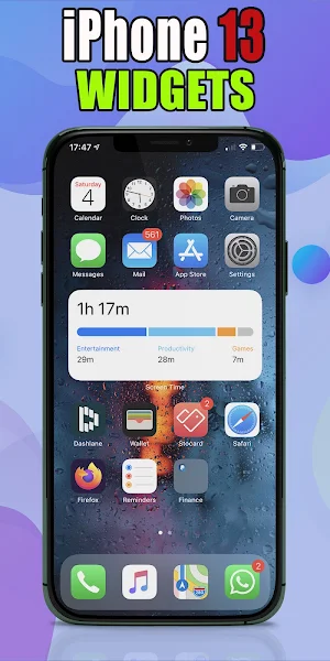 iPhone 13 theme, Launcher for iPhone 13 Pro Screenshot 1
