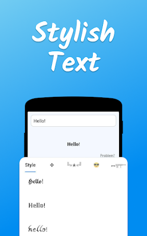 Stylish Text- Letter style change, cool text app Screenshot 0