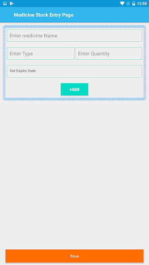 Medicine Stock Tracker Screenshot 1