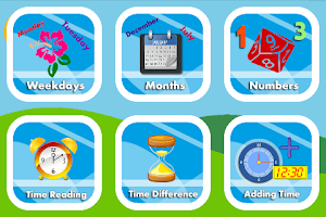 Learn Clock,Day & Month - Kids Screenshot 0