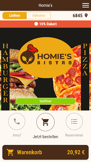 Homie's Bistro Screenshot 0