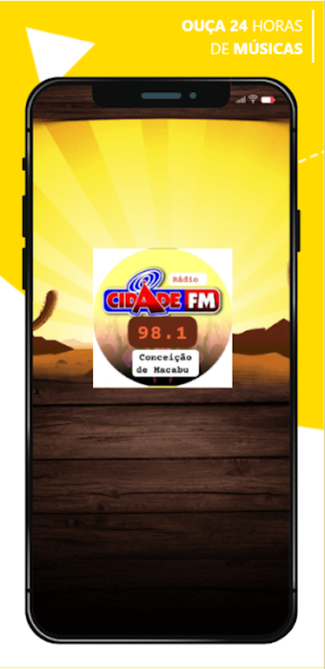 Radio Cidade 98.1 FM Screenshot 1