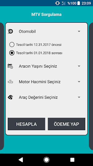 MTV Hesaplama ve Ödeme 2022 Screenshot 2