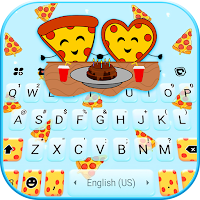 Pizza Party Keyboard Backgroun