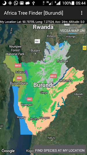 Burundi Tree Species Finder Screenshot 0