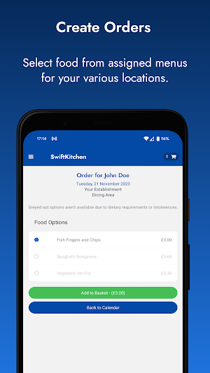 SwiftKitchen Screenshot 2