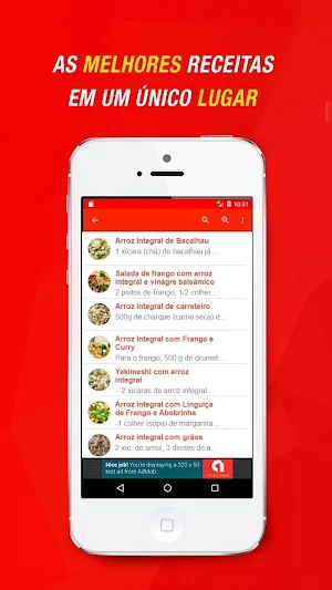 Receitas de Arroz Integral Screenshot 2