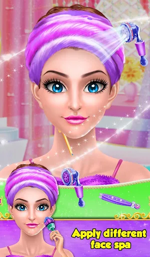 Girl Hair Do Design Salon Game Screenshot 1