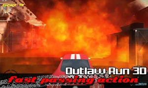 Outlaw run 3D - Racing Cars Screenshot 2