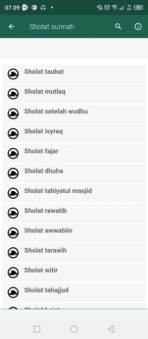 Panduan Sholat Sunnah Lengkap Screenshot 1