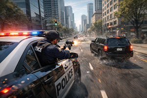 Police Chase Games: Cop Sim 3D Screenshot 0