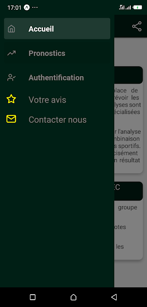 Bet Pronostic Lite Screenshot 1