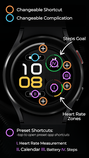TVV Workout 2 Watch Face Screenshot 3