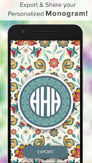 Monogram It - Monogram Wallpaper Backgrounds Maker Screenshot 3