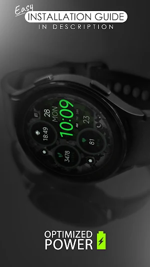 Dream 46 camo watch face Screenshot 1