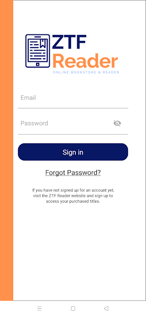 ZTF Reader Screenshot 1