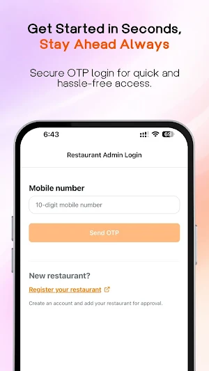 Connectra Restaurant Screenshot 1