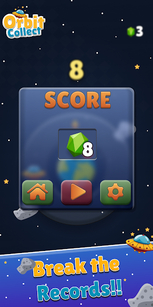 Orbit Collect: UFO Ride Screenshot 1