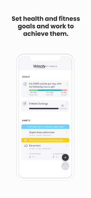 Velocity Fitness UK Training Screenshot 2