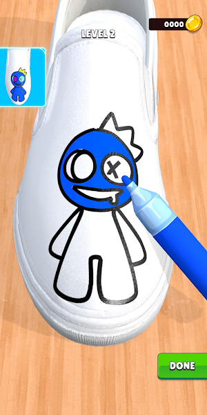 Sneaker Painting ASMR Screenshot 1