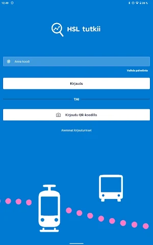 HSL surveys Screenshot 2