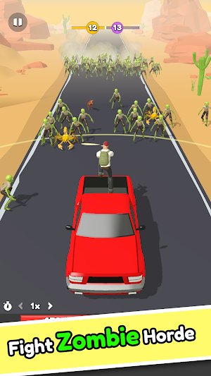 Zombie Road: Rage Truck Idle Screenshot 0