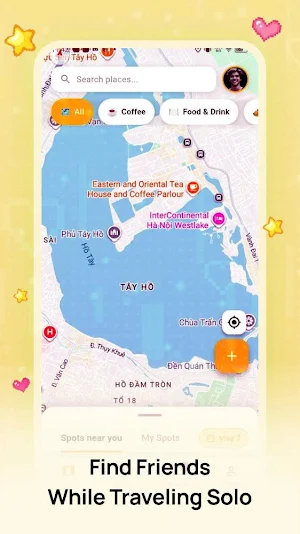 PinIt Travel Friend Tracker Screenshot 0