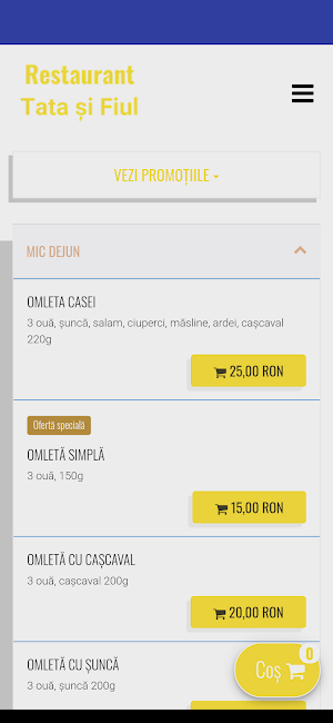 Restaurant Tata si Fiul Screenshot 0