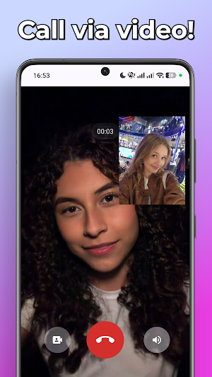 Jenny Hoyos Fake Call & Chat Screenshot 1