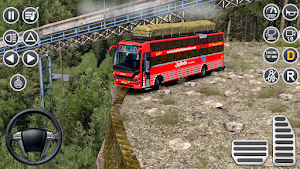 City Coach Bus Driving Adventure : Coach Bus Games Screenshot 0