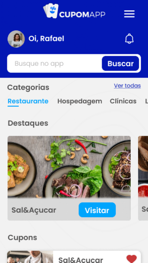 Cupom-App Screenshot 1