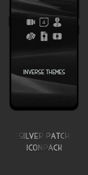 Silver Patch Icon Pack Screenshot 1